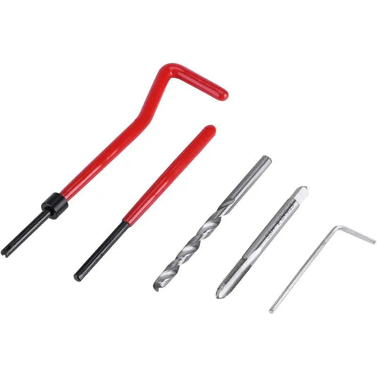 30 pcs M5/M6/M8 Thread Repair Insert Kit Hand Tool Set Compatible For Engine And Other Automotive Repair[M8] - Image 2
