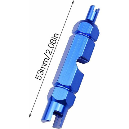 Bike Tube Tire Valve Core Removal Tool For Presta Schrader Bicycle Replace Valve Cores - Image 2