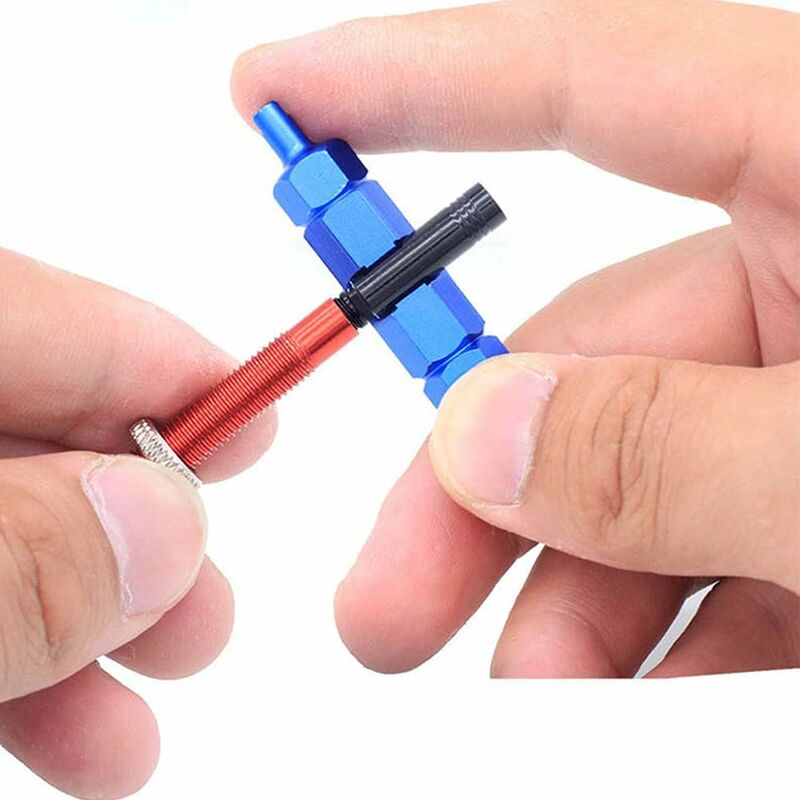 Bike Tube Tire Valve Core Removal Tool For Presta Schrader Bicycle Replace Valve Cores - Image 3