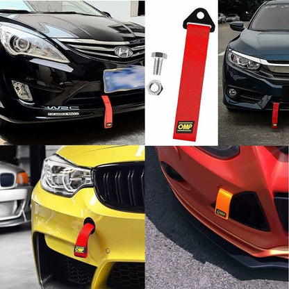 Car Tow ROpe,Racing Tow Strap,Auto Tow ROpes,Racing Tow ROpe,Nylon Tow ROpes,For Vehicle Front Rear Bumper,1Pc - Image 3