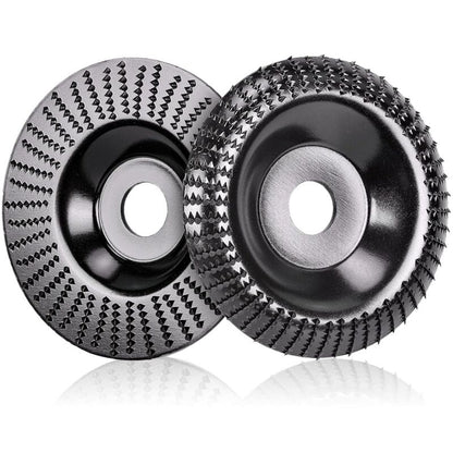 2 Pieces Wood Discs For Angle Grinder Ø 125 Mm X 22.2 Mm, Fast Cutting Wood Grinder And Sanding Discs For Angle