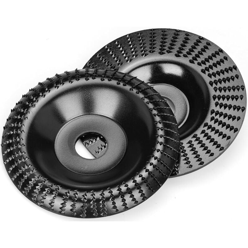 2 Pieces Wood Discs For Angle Grinder Ø 125 Mm X 22.2 Mm, Fast Cutting Wood Grinder And Sanding Discs For Angle - Image 2