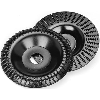 2 Pieces Wood Discs For Angle Grinder Ø 125 Mm X 22.2 Mm, Fast Cutting Wood Grinder And Sanding Discs For Angle - Image 2