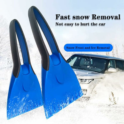 2 Pieces Frost Scraper Windshield, Strong And Durable Ice Scraper, Snow Scrapers For Car, With Non-Slip Handle For Car - Image 3