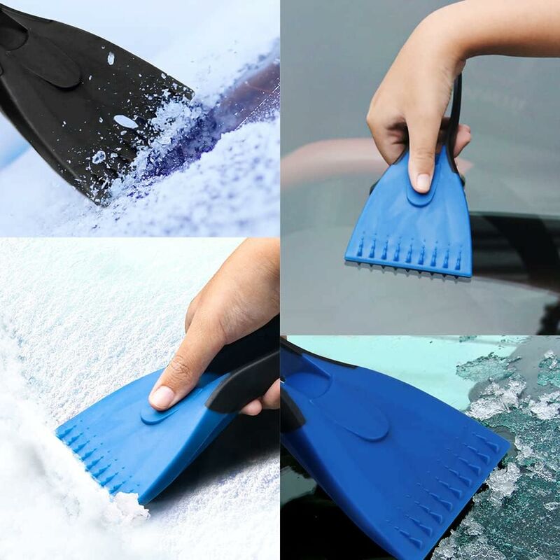 2 Pieces Frost Scraper Windshield, Strong And Durable Ice Scraper, Snow Scrapers For Car, With Non-Slip Handle For Car - Image 4
