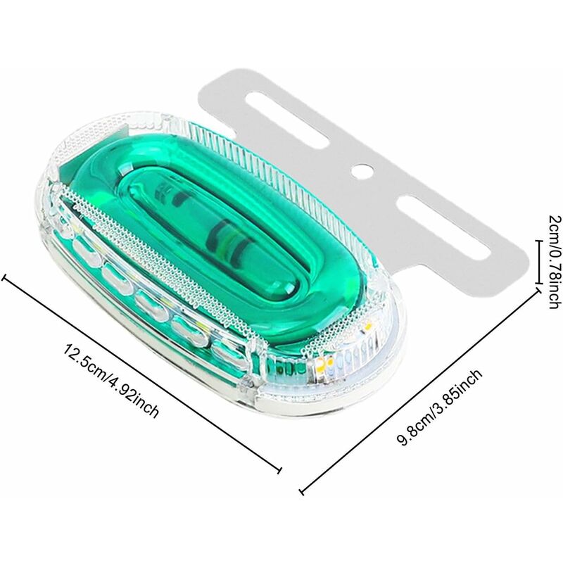 Trailer Lights, Side Marker Lights Rectangular Clearance, Dustproof Accessory For Night Safety, Pickup Truck Trailer - Image 2