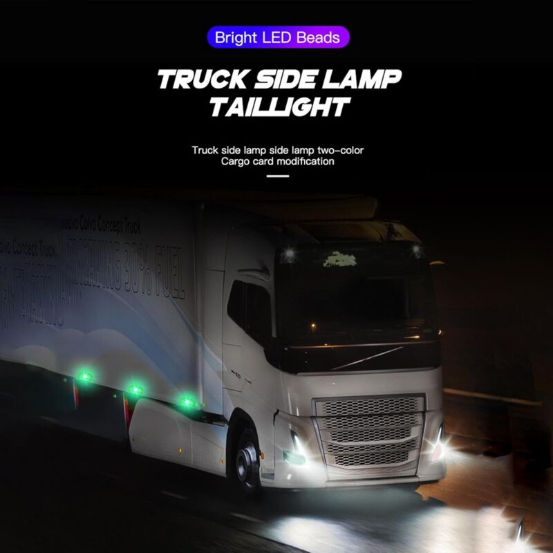 Trailer Lights, Side Marker Lights Rectangular Clearance, Dustproof Accessory For Night Safety, Pickup Truck Trailer - Image 3