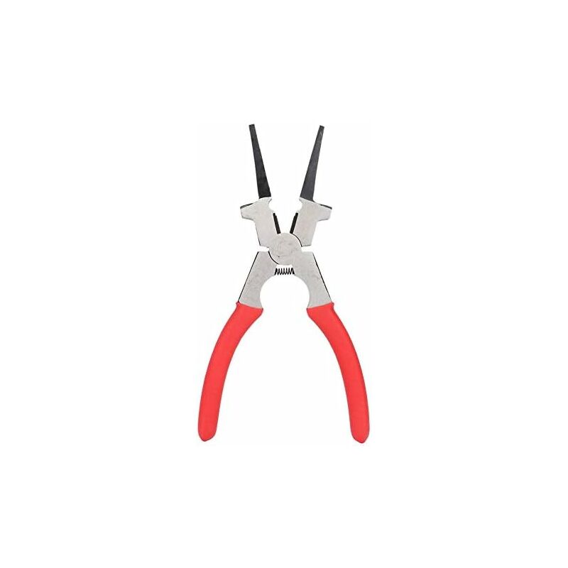 Multifunctional Carbon Steel Mig Welding Pliers Insulated Handle Cleaning Nozzle Wire Cutter Connection Tool - Image 2