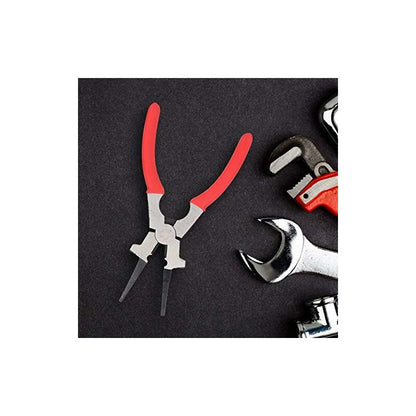 Multifunctional Carbon Steel Mig Welding Pliers Insulated Handle Cleaning Nozzle Wire Cutter Connection Tool - Image 3