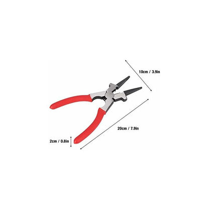Multifunctional Carbon Steel Mig Welding Pliers Insulated Handle Cleaning Nozzle Wire Cutter Connection Tool - Image 4