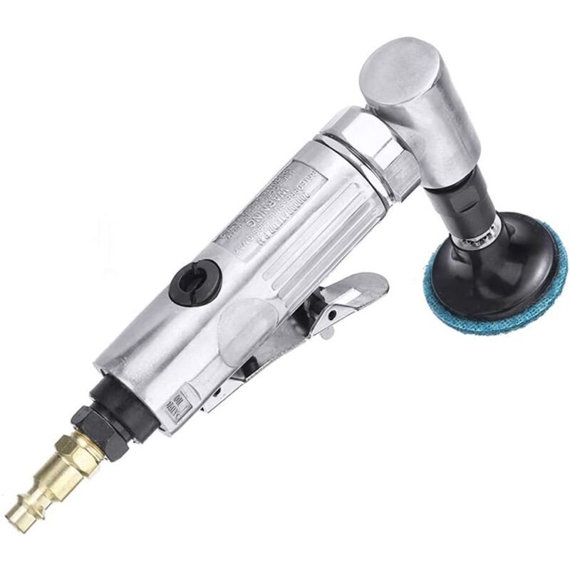 Air Die Grinder, 90° Bend Angle Grinder - 1/4" Air Inlet - With 2" Sanding Disc - Pneumatic Sander With Adjustable - Image 3