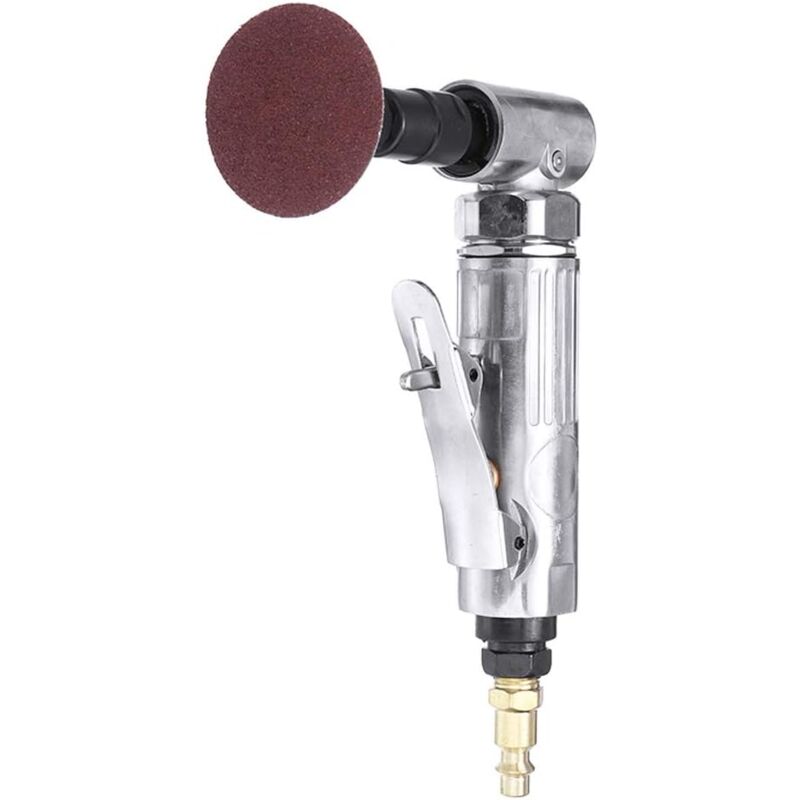 Air Die Grinder, 90° Bend Angle Grinder - 1/4" Air Inlet - With 2" Sanding Disc - Pneumatic Sander With Adjustable - Image 4