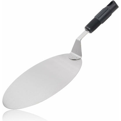 ROund Stainless Steel Pizza Peel With Non-Slip Handle Ideal For Cakes, Pizzas, Pies - Image 4