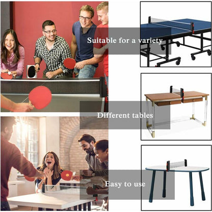 Retractable Table Tennis Net, Portable Table Tennis Net Stand, Perfect For Ping Pong Table, Desk, Dining Table, - Image 4