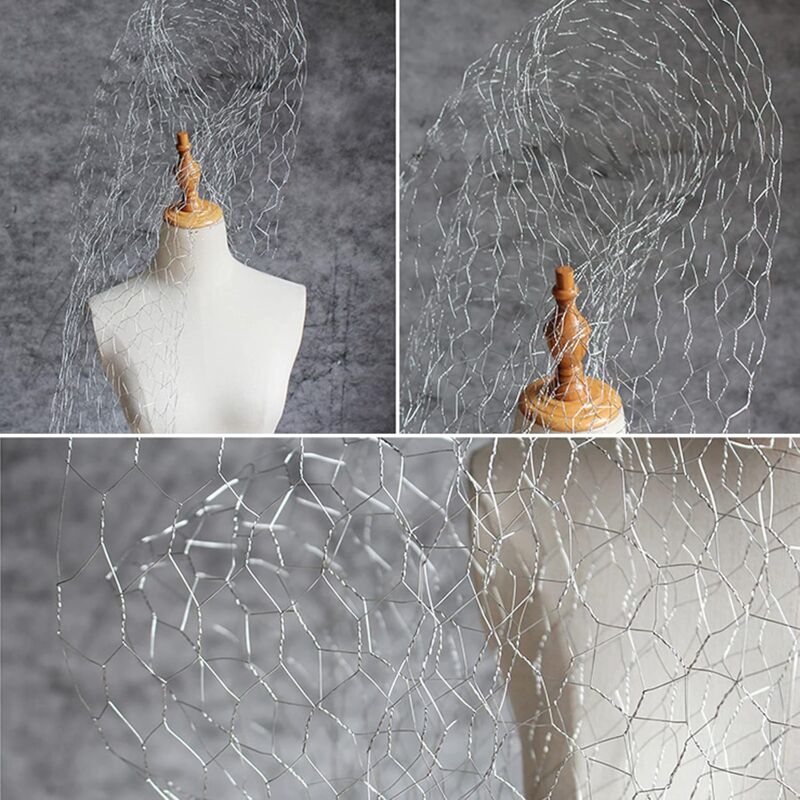 Galvanized Hexagonal Chicken Wire 400Mm X 5M For Craft Projects, Gardening, Home Decor - Image 4