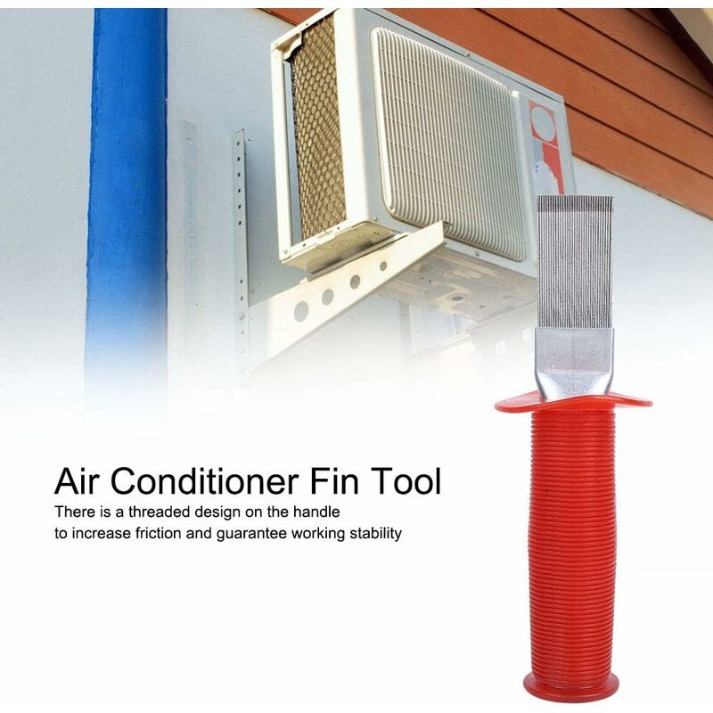 Stainless Steel Air Conditioner Fin Comb, Air Conditioner Condenser Fin Comb Air Conditioner Fin Cleaner Cleaning - Image 2
