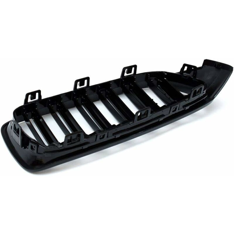 Car Front Grille Grill - Gloss Black - Image 3