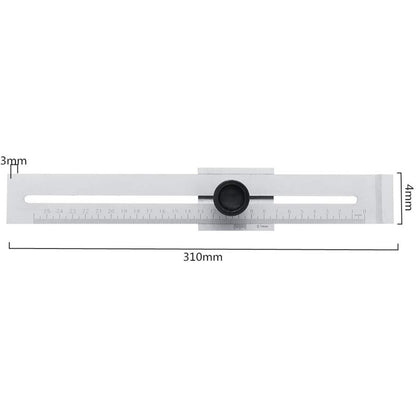 0-200Mm/0-250Mm Screw Cutting Marking Gauge For Woodworking Carbon Steel Measurement 0.1Mm Calibration Tool (250Mm) - Image 2