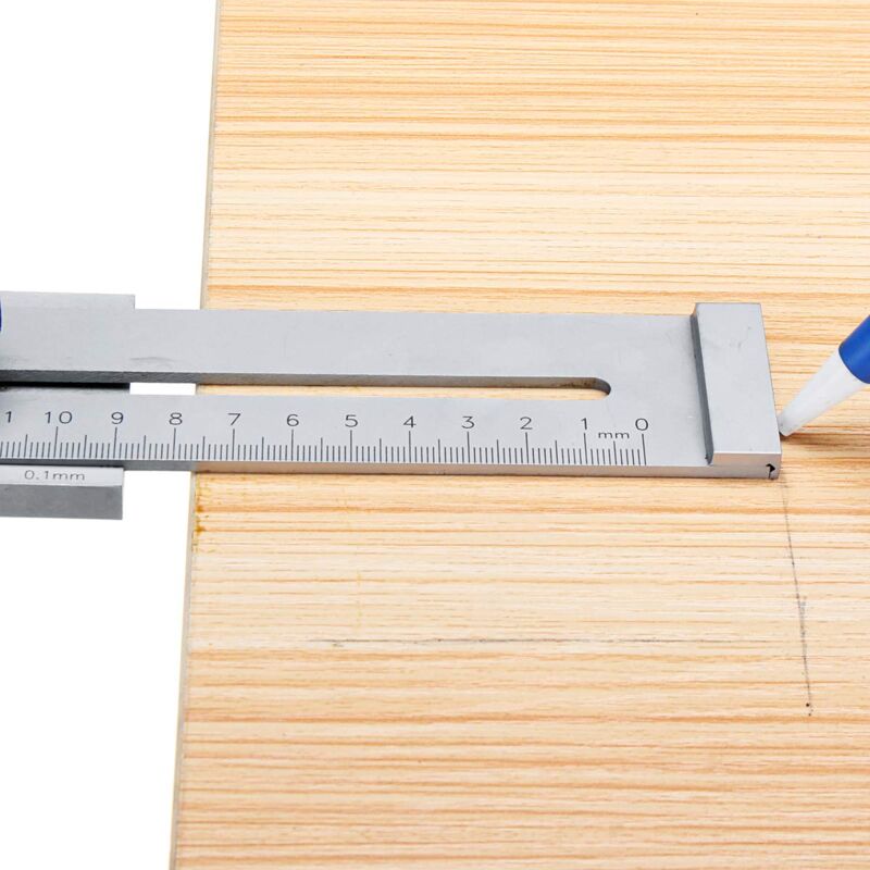 0-200Mm/0-250Mm Screw Cutting Marking Gauge For Woodworking Carbon Steel Measurement 0.1Mm Calibration Tool (250Mm) - Image 4