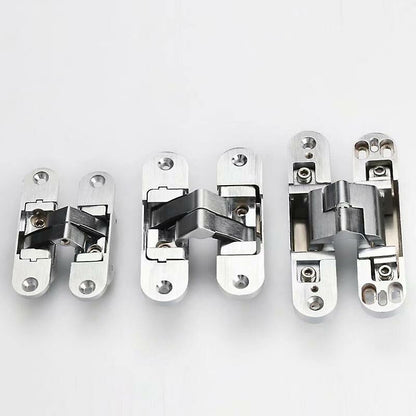 3D Invisible Hinge. Satin Stainless Steel. 2 Pieces, 2395Mm (Left + Right) - Image 3