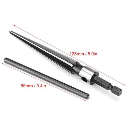 Hand Reamer, Bridge Pin Hole T-Shaped Tapered Hexagonal Handle Drilling Tool - Image 2