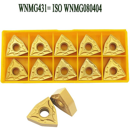 30 pcs Cnmg 431 + Wnmg 431 + Tnmg 331 Cnc Indexable Solid Carbide Blades For Lathe Turning Tool Holder. - Image 3