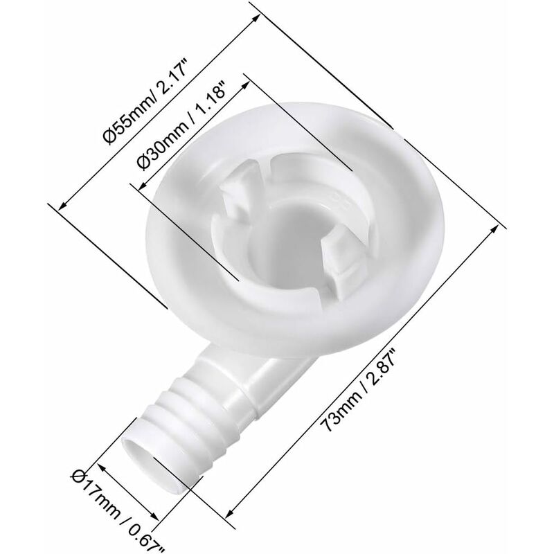 Air Conditioning Drainage Hose Connector Elbow Fitting For Mini-Split Units And Window Ac Unit Parts 30Mm 1 pcs - Image 2