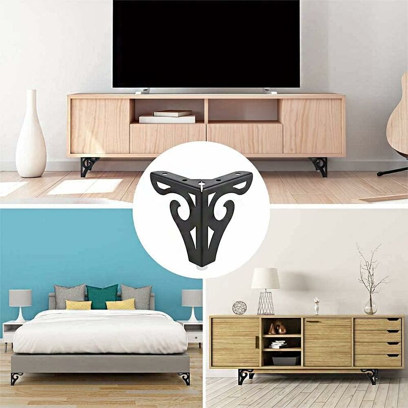 4 pcs Furniture Sofa Legs, Sofa Legs, Modern Sofa Legs, Tv Cabinet Legs, Bed Legs, For Cabinet, Sofa, Table - Image 3