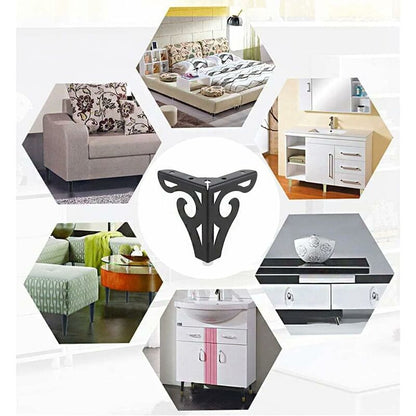 4 pcs Furniture Sofa Legs, Sofa Legs, Modern Sofa Legs, Tv Cabinet Legs, Bed Legs, For Cabinet, Sofa, Table - Image 4