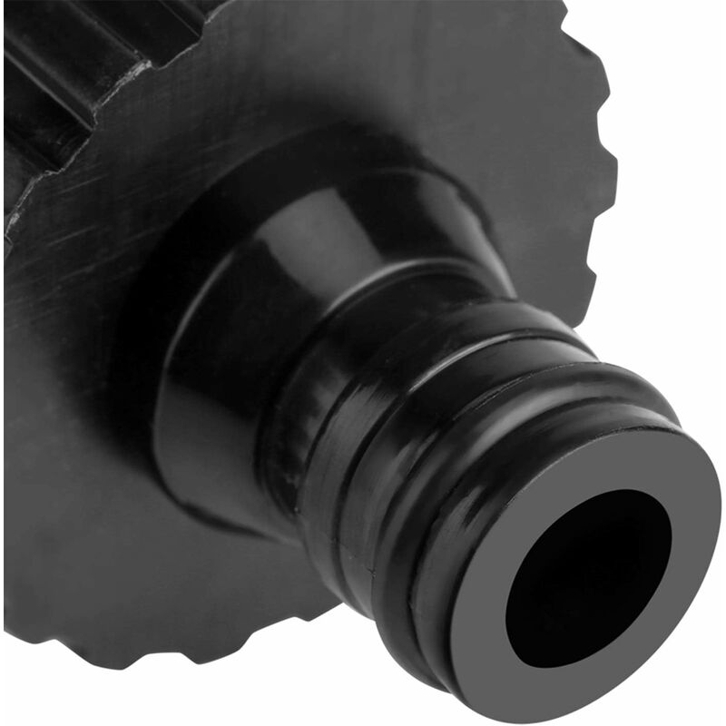 Universal Water Tap Hose Connector For Car Wash Garden Hose Quick Connector Tap Adapter Diameter Less Than 16Mm (Black) - Image 3