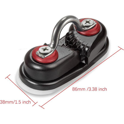 ROpe Cleats, Ball Bearing Quick Entry Cam Cleats For Line Sizes Up To 5/8 Inch, Dinghy Accessories - Image 2