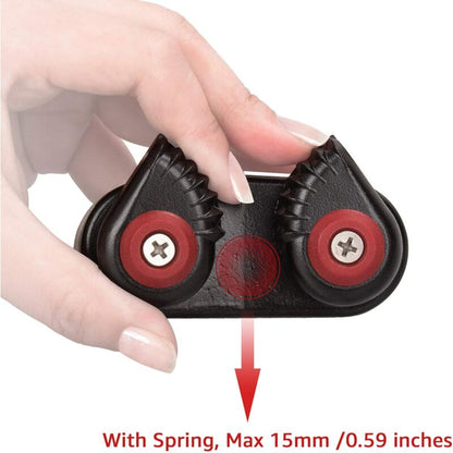ROpe Cleats, Ball Bearing Quick Entry Cam Cleats For Line Sizes Up To 5/8 Inch, Dinghy Accessories - Image 3