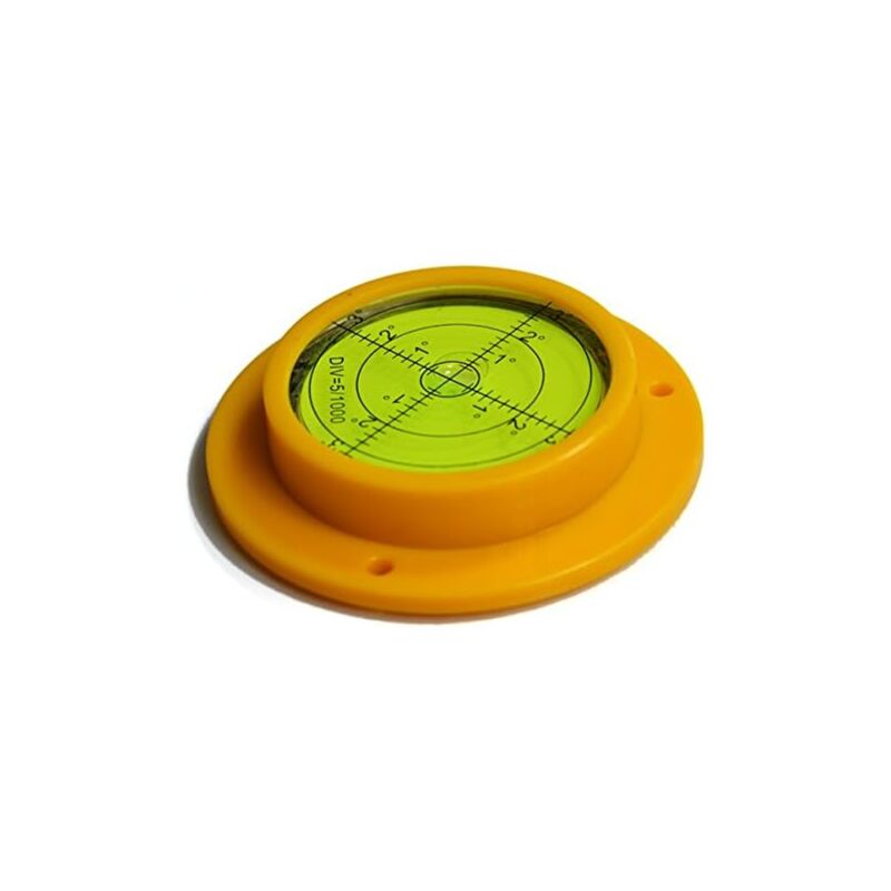90Mm Precision ROund Spirit Level With Mounting Holes For Motorhome - Image 4