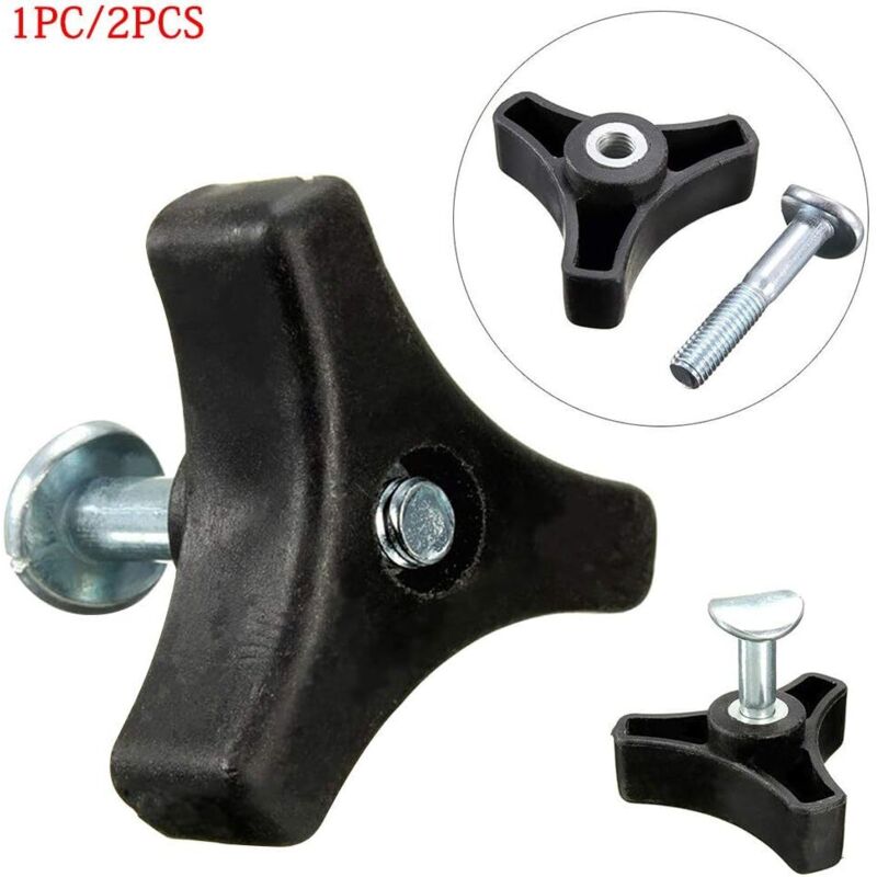 Triangle Knob Handle, Universal Lawn Mower Handle, Butterfly Nut And Bolt, Power Equipment Part Garden Tools For Lawn - Image 2