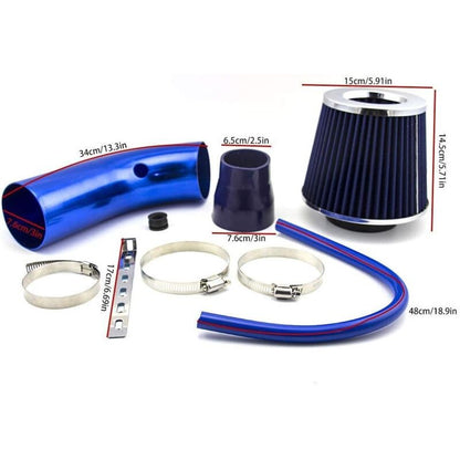 Universal Performance Cold Air Intake Filter Aluminum Induction Hose Pipe For Car And Automotive - Image 2