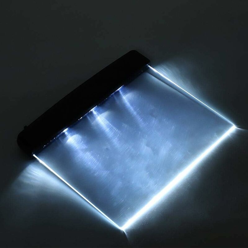 LED Reading Lamp Night Light Wedge Book Eye Care Portable Bookmark Light Bright Book Board For Reading In Bed, Car - Image 4