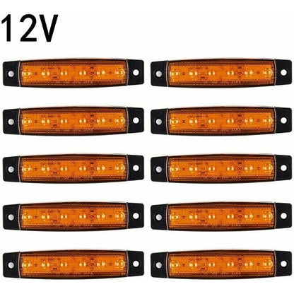 Truck Side Marker Lights 10 pcs LED Side Marker Lights Side Marker Lights Dc 12V LED Side Marker Lights Lamp Truck - Image 2