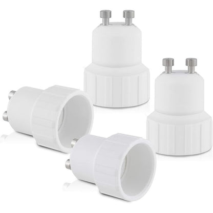 4X Socket Adapter - Gu10 To E14 Socket Converter - Bayonet Base Lamp Holder Adapter For LED Halogen Bulb - Image 4