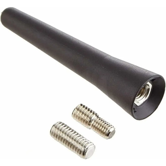Autoparts Universal 65Mm Short Car Antenna Modified Carbon Fiber Style Black