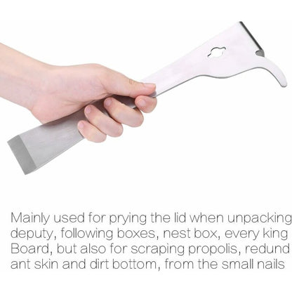 Stainless Steel Beekeeping Scraping Knife Propolis Scraper Beehive Cleaning Tool For Beekeepers - Image 4