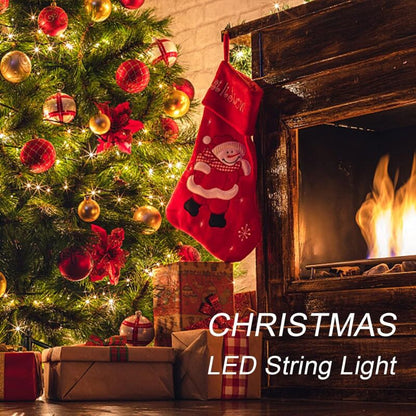 LED String Lights, [1 Pack] Battery Operated Fairy Lights With 5M 50 Warm White LEDs On Silver Wire For Bedroom, Party, - Image 4
