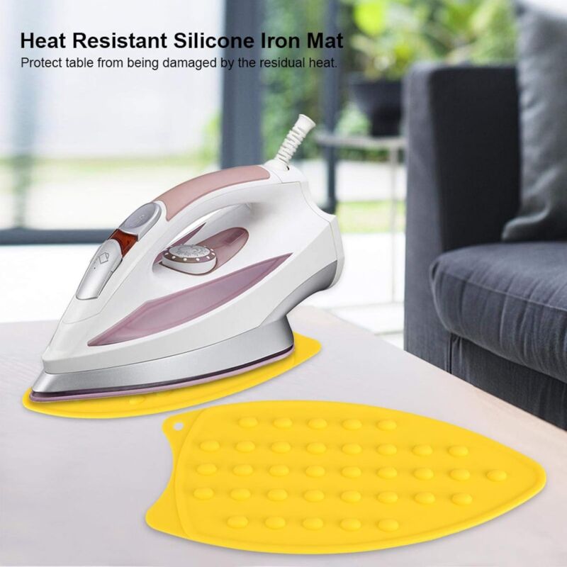 Silicone Iron Rest Pad, Silicone Iron Hot Protective Rest Pad, Heat Resistant Non-Slip Mat For Ironing Heat Resistant - Image 3