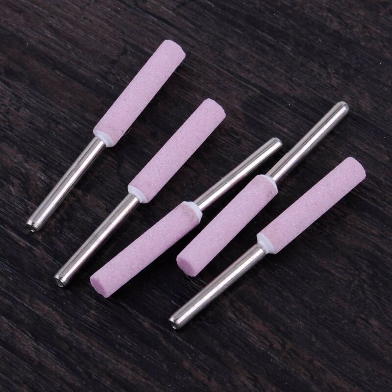 5 pcs Chainsaw Sharpener Grinding Stone File 4.8Mm 3/16 Chainsaw Sharpener - Image 4