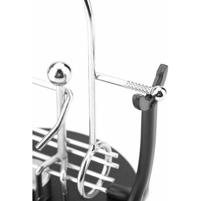 Electronic Perpetual Motion Shake Wiggle Device Swinging Balance Bicycle Physics Science Desk Toy - Image 3