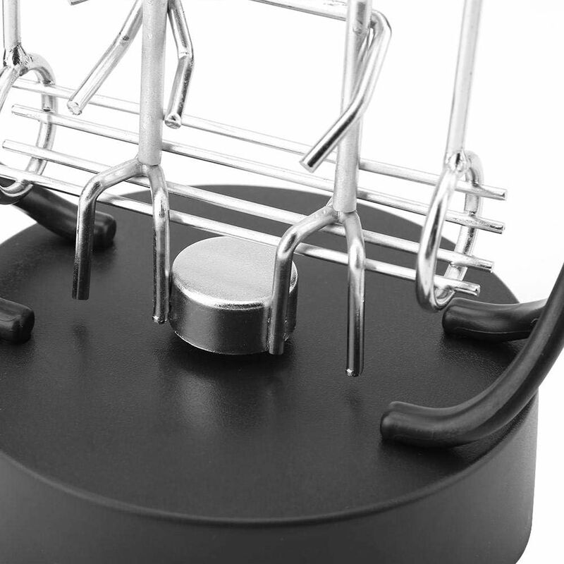 Electronic Perpetual Motion Shake Wiggle Device Swinging Balance Bicycle Physics Science Desk Toy - Image 4
