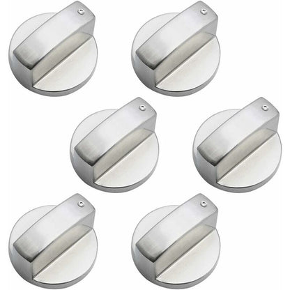Parts Universal Metal Control Knobs Gas Stove Knob 6Mm Universal Control Knobs Stove Knob For Gas Stove Cooker Oven Hob