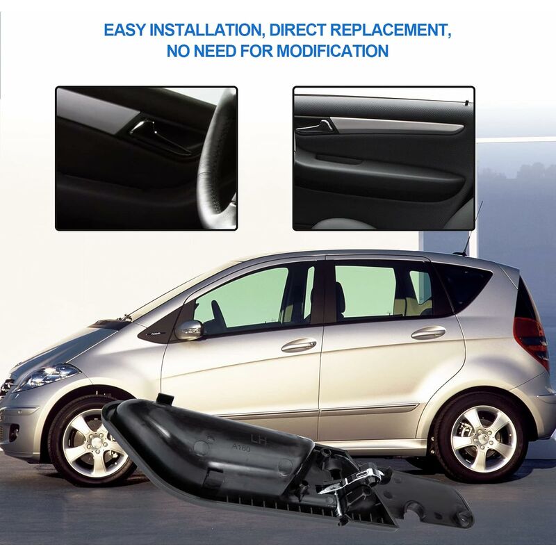 Replacement Left Door Handle Cover For Mercedes Benz A-Class W169 B-Class W245 2008-2012 - Image 3