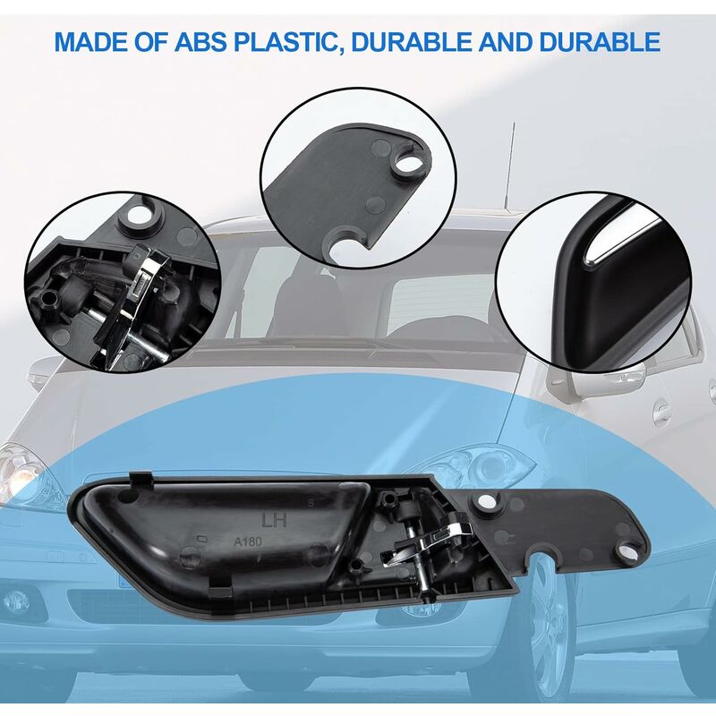 Replacement Left Door Handle Cover For Mercedes Benz A-Class W169 B-Class W245 2008-2012 - Image 4