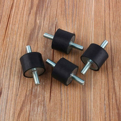 Rubber Mounts M8X23 Anti-Vibration Isolator Isolation Shock Absorber Absorption Bracket With Threaded Bolt Silent Block - Image 4