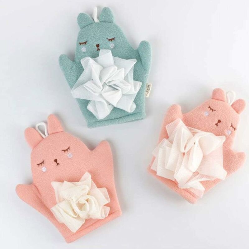 Children'S Bath Sponge Glove Cartoon Baby Kids Bath Shower Gloves Bath Sponge Bath Puppet Washcloth Towel With Animal - Image 2